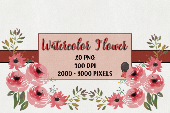 A Guide to Choosing the Right Watercolor Floral Clipart: Understanding the 20 Clipart of Watercolor Floral Bouquet Collection