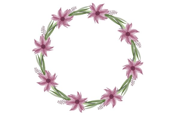 A Watercolor Wreath for Creative Projects