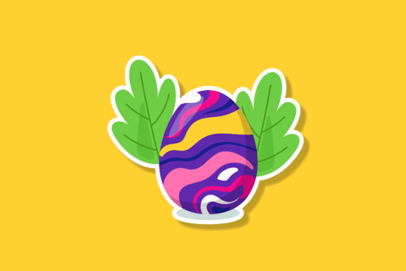 Crafting Spring Elegance with Easter Art of Floral Egg
