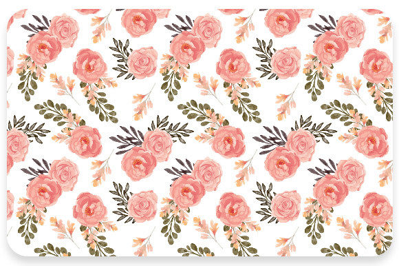 Evaluating the Rose Watercolor Floral Seamless Pattern Digital Asset