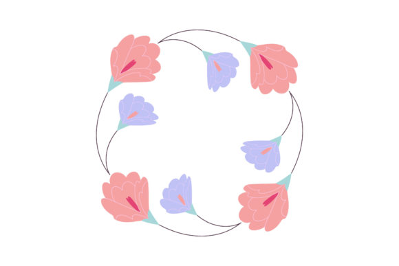 Floral Circle Designs: The Universal Beauty of Vector Art for Your Creative Projects