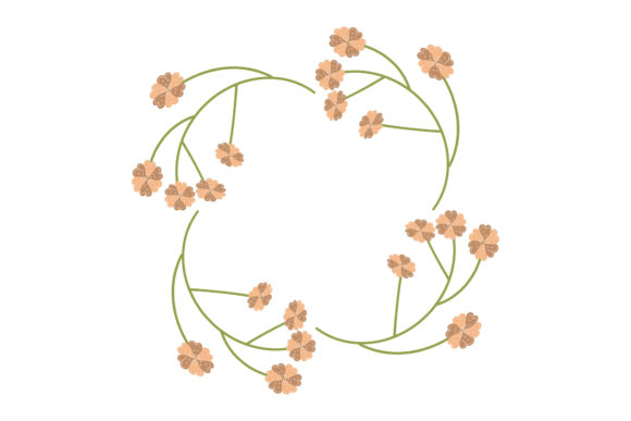Floral Romantic Frame Design: A Versatile Asset for Creative Projects