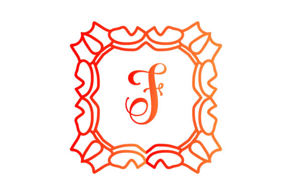 Illustration Monogram Gradient Floral: More Than Just a Beautiful Design