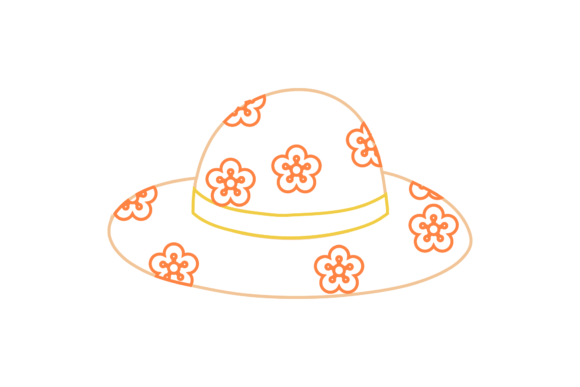 The Color Striped Floral Beach Hat: From Accessory to Digital Asset