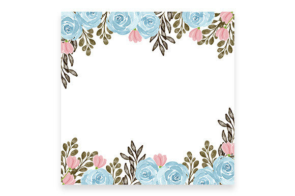 The Watercolor Floral Frame with Rose Card: A Strategic Asset for Modern Creators