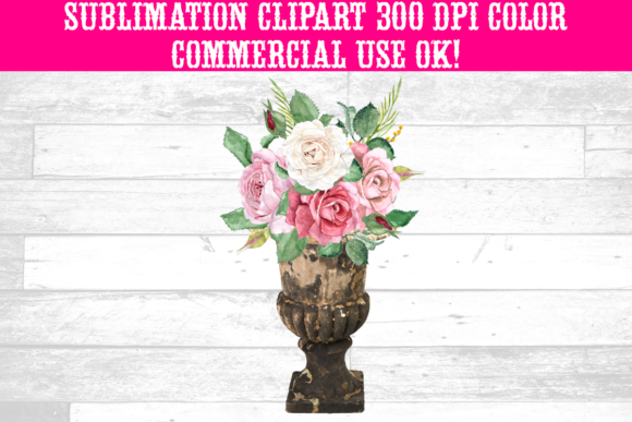 Unlocking the Charm of Watercolor Floral Bouquet Vase Flowers