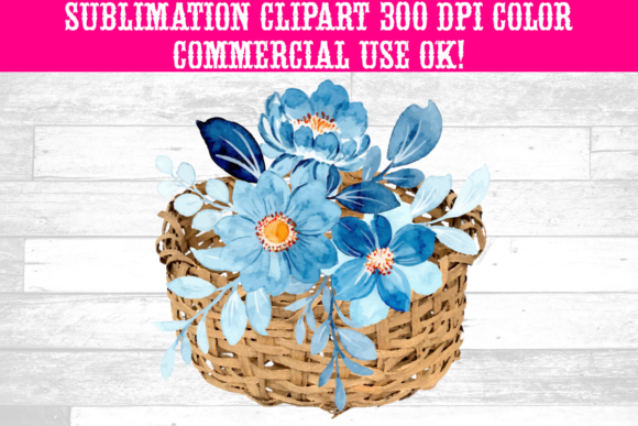 Your Essential Guide to the Floral Watercolor Basket Digital Image
